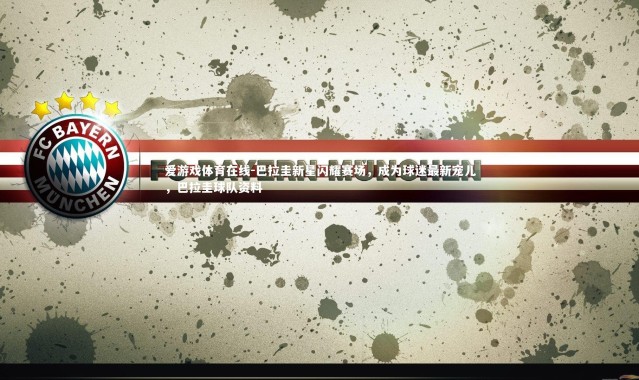 爱游戏体育在线-巴拉圭新星闪耀赛场，成为球迷最新宠儿，巴拉圭球队资料